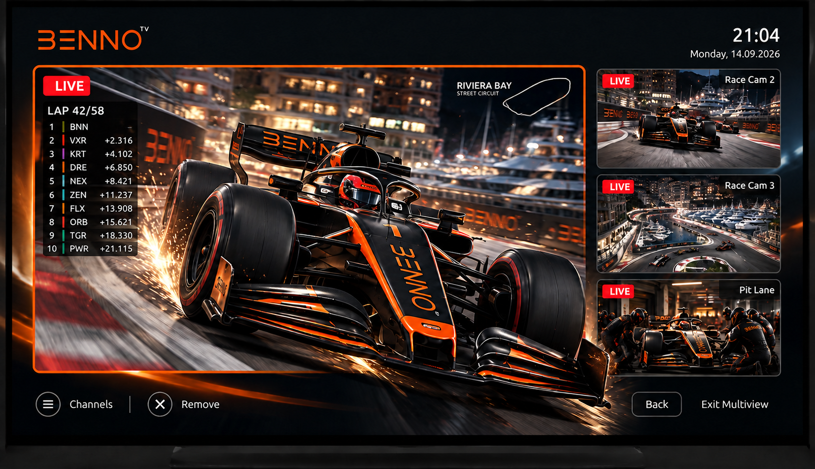 Benno TV MultiView